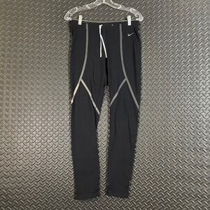 Nike Dry Fit Reflective Black Active Athletic‎ Leggings Women's Size Medium